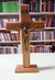 Crucifixo de Madeira 26 Cm Ouro Velho