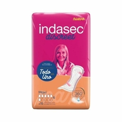 Indasec Discreet Toalla MAXI x15