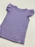 Camiseta Babado Infantil - loja online