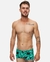 Sunga Masculina Boxer - Folhagem Verde