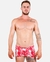 Sunga Masculina Boxer - Folhagem Vermelha