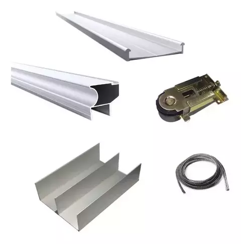 KIT DE PLACARD 2 MTS 2 HOJAS PLACA 18MM