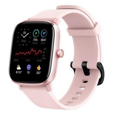 Reloj Inteligente Mujer Smartwatch Amazfit Gts 2 Mini Rosa Sumergible Gps