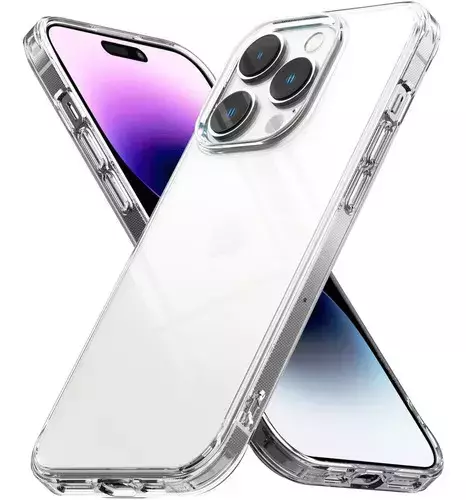 Funda iPhone 14 Pro Max Ringke Fusion Rigida Clear