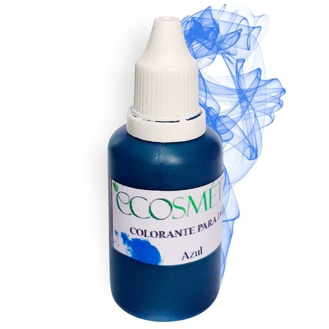 Colorante Concentrado 30 Cc Azul Ecosmetica