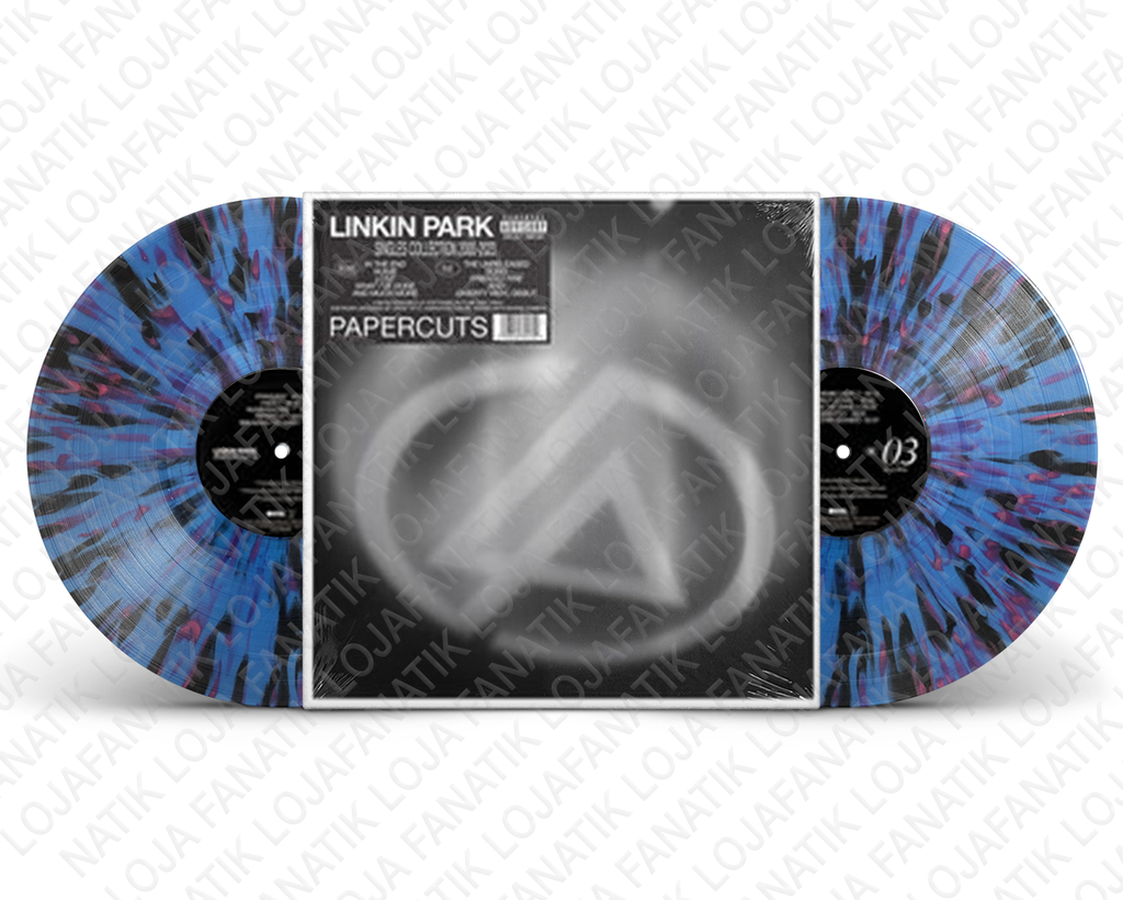 LINKIN PARK - PAPERCUTS Splatter Vinyl LP
