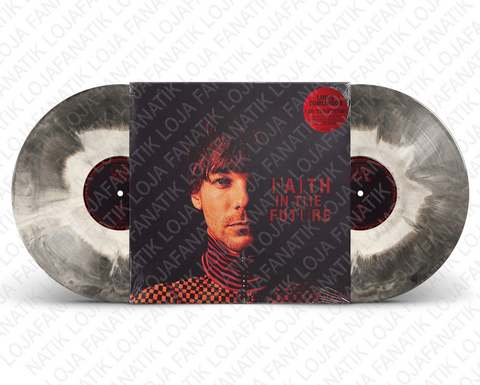 LOUIS TOMLINSON: Faith in the Future LP 2x Silver, Clear & White Marble  (Limited Edition)