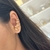 Brinco Ear Cuff Fios Banhado com Ouro 18k