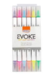 MARCADOR ARTÍSTICO EVOKE DUAL BRUSH 6 CORES NEON