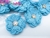 Flor Tipo Crochê com Strass Mod 2 - comprar online