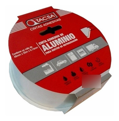 Cinta Adhesiva De Aluminio Refrigeracion Tacsa 48 Mm X 25 M - comprar online