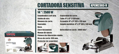 Cortadora Sierra Sensitiva Metal Versa Disco 14 Pulgadas 250 en internet