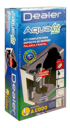 Aqua Kit Descarga Para Depósitos De A Codo Lateral Dealer en internet