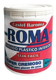 Enduido Plastico Roma Standard Interior 4 L P/superficies