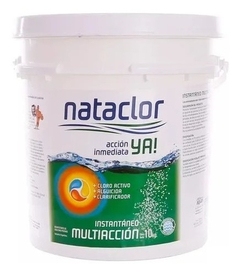 Cloro Instantaneo Multiacción Nataclor 10 Kg Granulado Fino