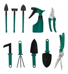 Kit De Jardinería/huerta Set Herramientas Con Maletin 11 Pcs - comprar online