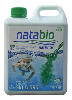 Natabio X 1 Litro Nataclor Para Pileta Ferreteria Express - comprar online