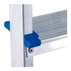 Escalera Aluminio 4 Peldaños Reforzados Con Antideslizante L - tienda online