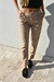 Pantalon Pinzado de Lino - tienda online