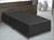 BASE BOX UNIVERSAL SOLTEIRO SUEDE PRETO 88X188