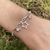 Pulsera tennis en Plata 925 con charms de estrellas