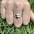 Anillo crossed en Plata 925 con cubics - comprar online