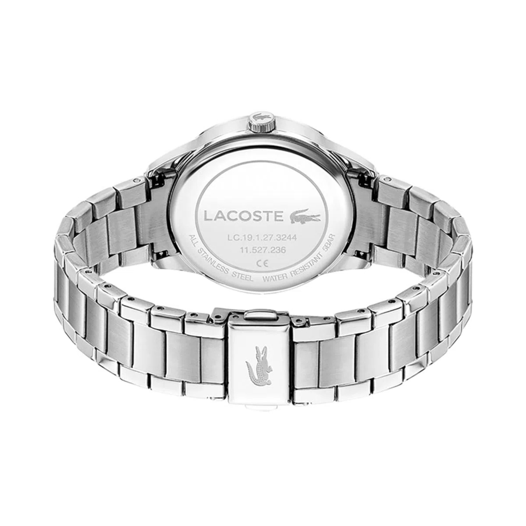 Reloj Lacoste Ladycroc para mujer de acero plateado 2001189