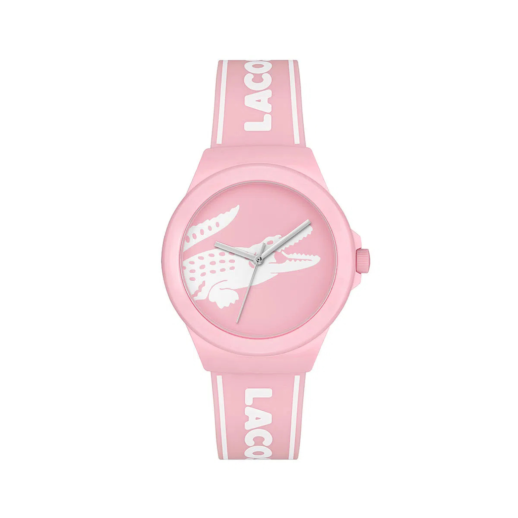 Reloj Lacoste Neocroc para mujer de silicona rosa 2001218