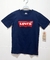 Camiseta Levis Azul Marinho Bordada