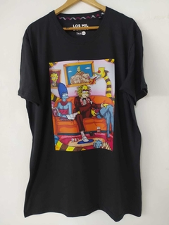 Remera negra Simpsons