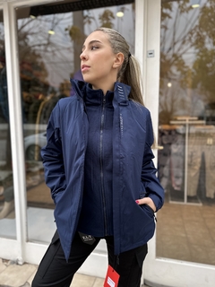 CAMPERA 2 EN 1 impermeable Polar Lisas Dama - comprar online