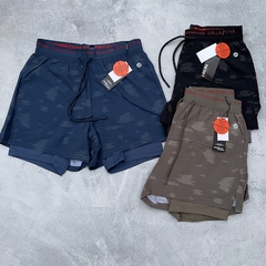 SHORT CON CALZA I RUN CAMUFLADO (IMPORTADO)