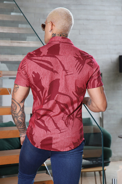 CAMISA "RED TROPICAL" - comprar online