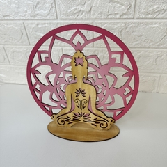 Mandala de Mesa - Meditação Buda Lótus Rosa na internet