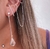 Piercing Fake Duplo Torcido em Prata 925 - comprar online