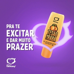 Tesão na Raba Gel Dessensibilizante e Excitante Sexy Fantasy 15g