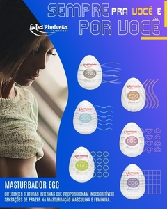 Egg Ovo Mágico Masturbador Masculino Várias Texturas