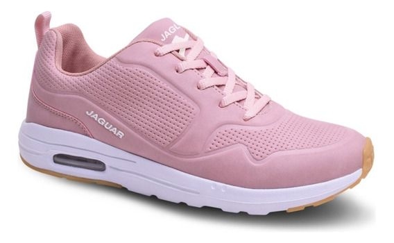 Zapatillas mujer rosa livianas urbanas