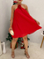 VESTIDO FIORELA AMPLO VERMELHO - comprar online