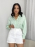 CAMISA FEMININA SOFI VERDE - comprar online