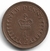 Inglaterra, 1/2 New Penny (Elizabeth II) - 1974
