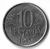 Brasil, 10 Centavos 1997 - Rotação de cunho - comprar online