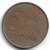 Brasil, 5 Centavos 2013 - Rotação de cunho - comprar online