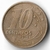 Brasil, 10 Centavos 2001 - Rotação de cunho - comprar online