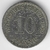 Alemanha, 10 Pfennig (Wilhelm II) - 1909A - comprar online