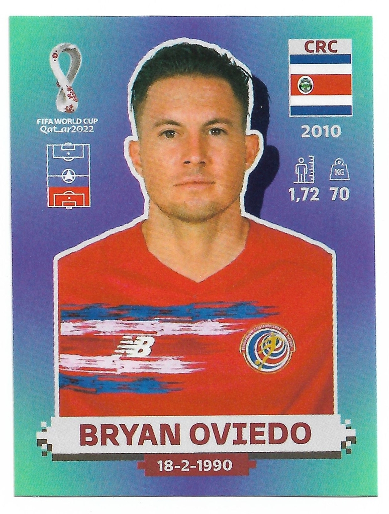 CRC13 Orlando Galo (Costa Rica) Panini World Cup 2022 Sticker