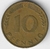 Alemanha, 10 Pfennig - 1950G