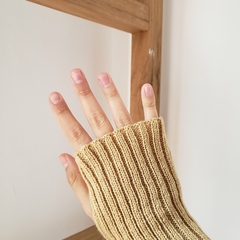 GUANTES MITÓN BEIGE (ER29614)