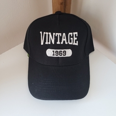 Gorra Negra Vintage (ER4082)