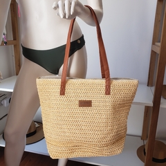 Bolso Playero - Natural (ER6099)